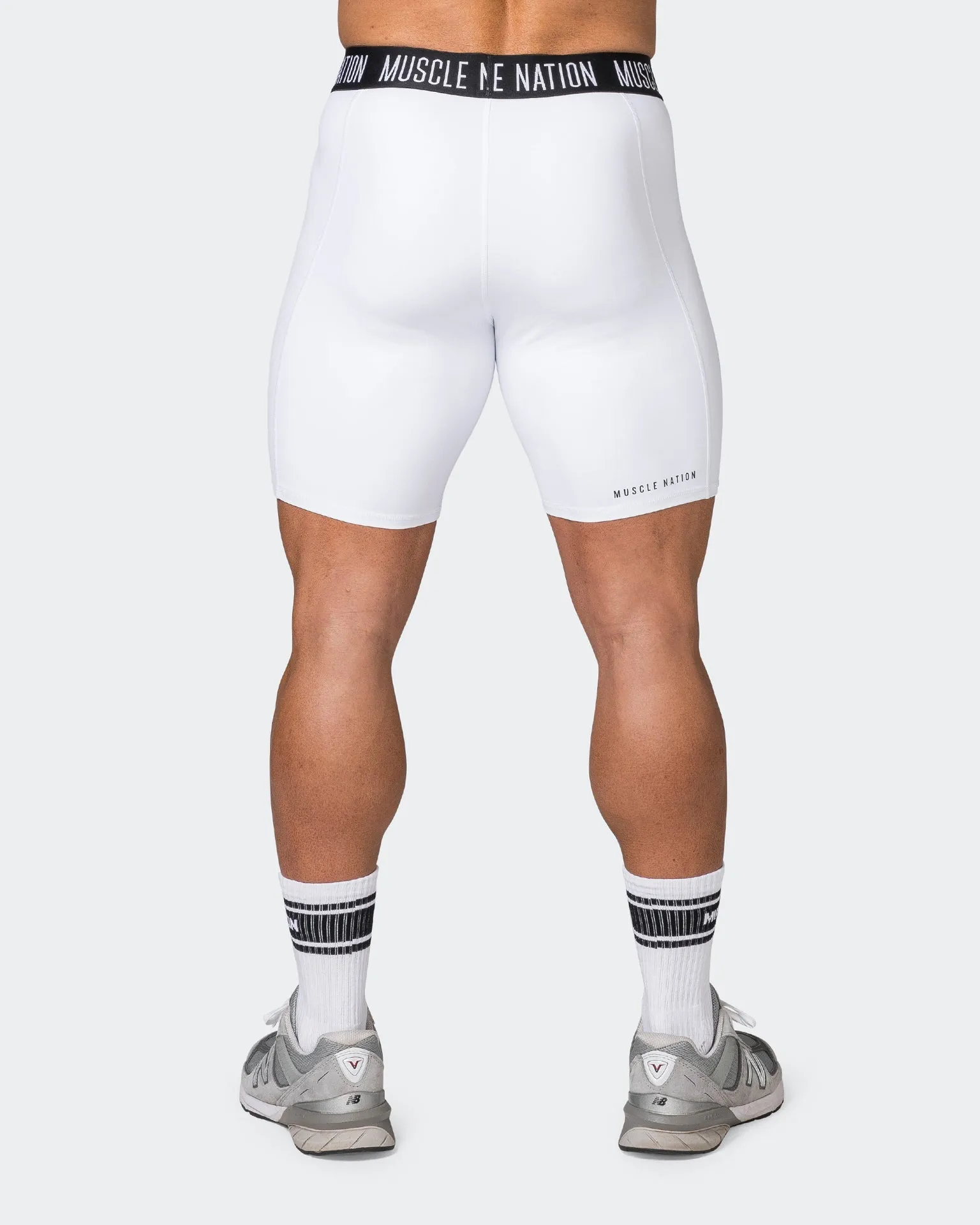 Core 8" Training Shorts - White