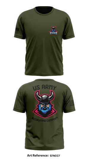 CORPUS CHRISTI US ARMY RECRUITING COMPANY Store 1 Core Men's SS Performance Tee - S7ncc7