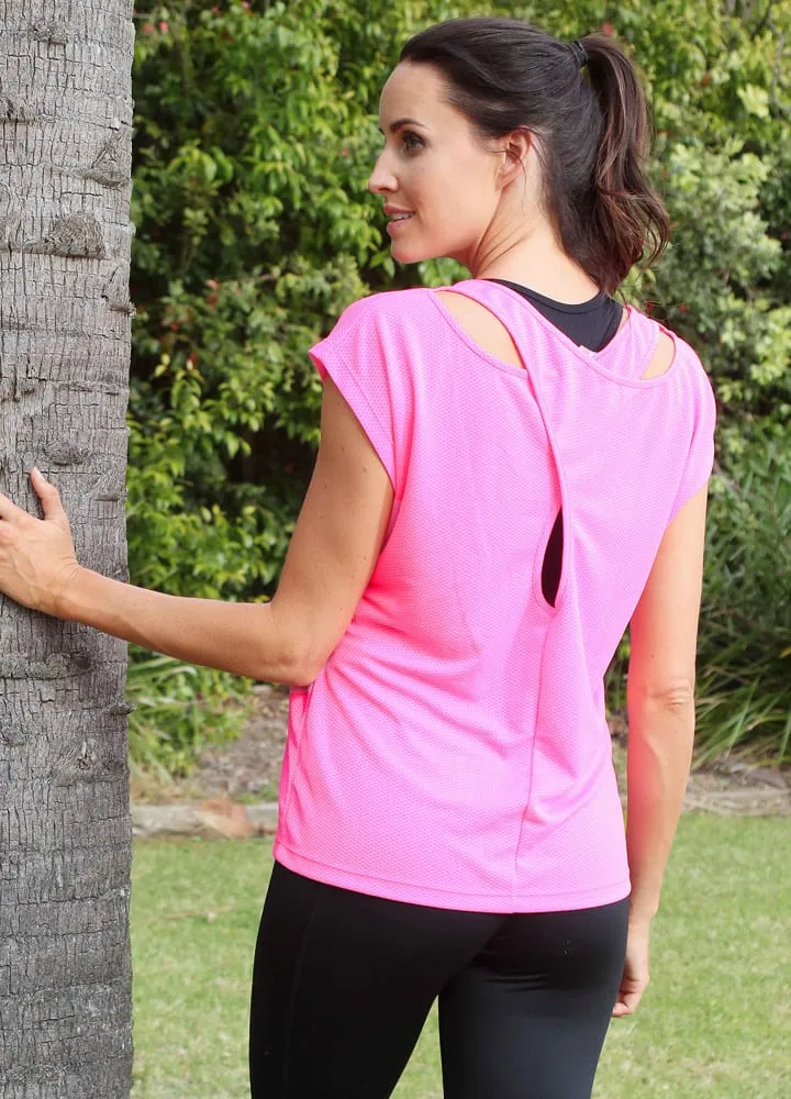 Cross Back Women's T Shirt