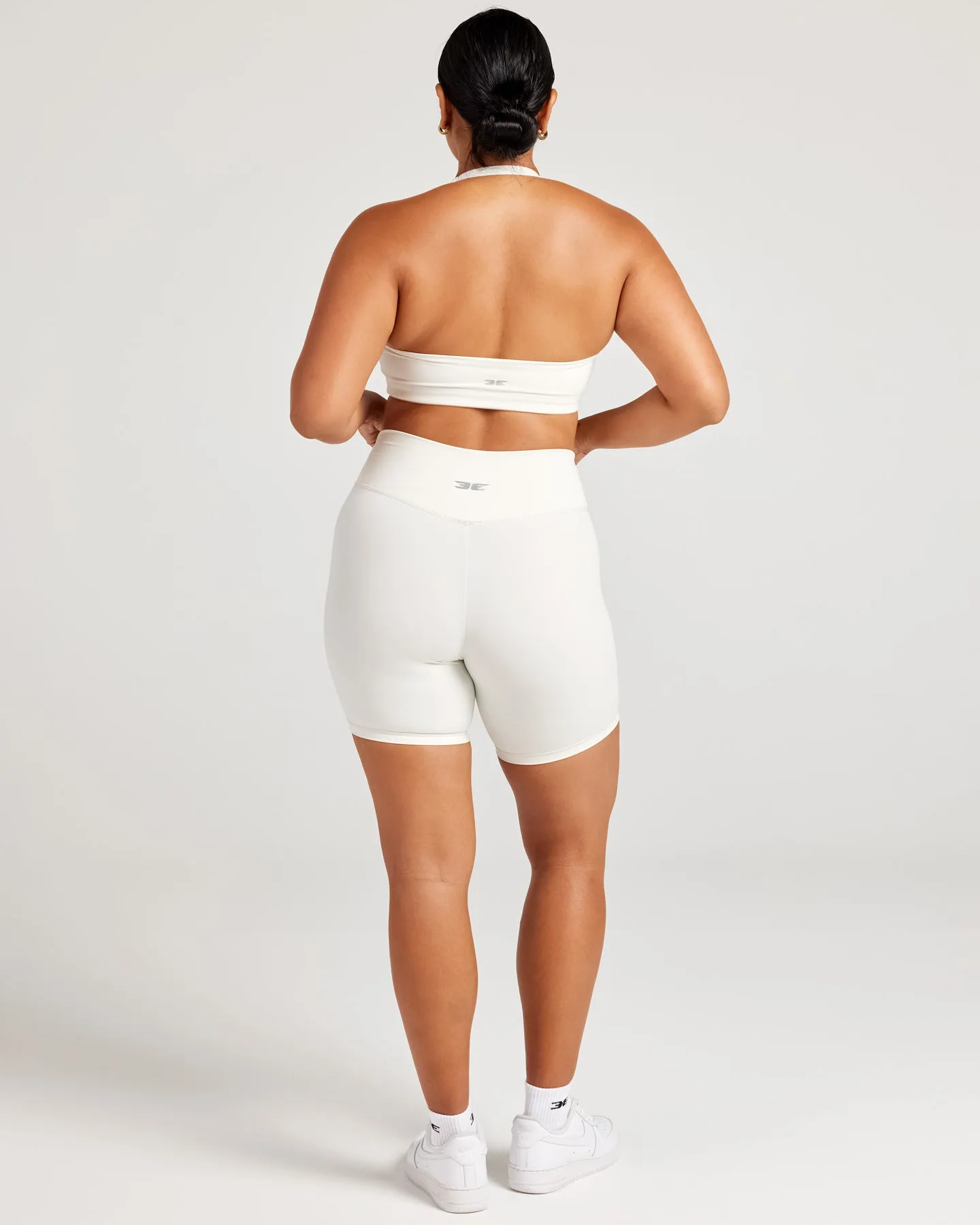 Cross Over Shorts - Vanilla Latte