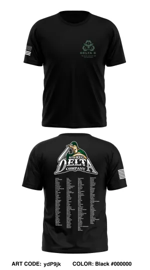 CST 23, 6th Reg, D Co Core Men's SS Performance Tee