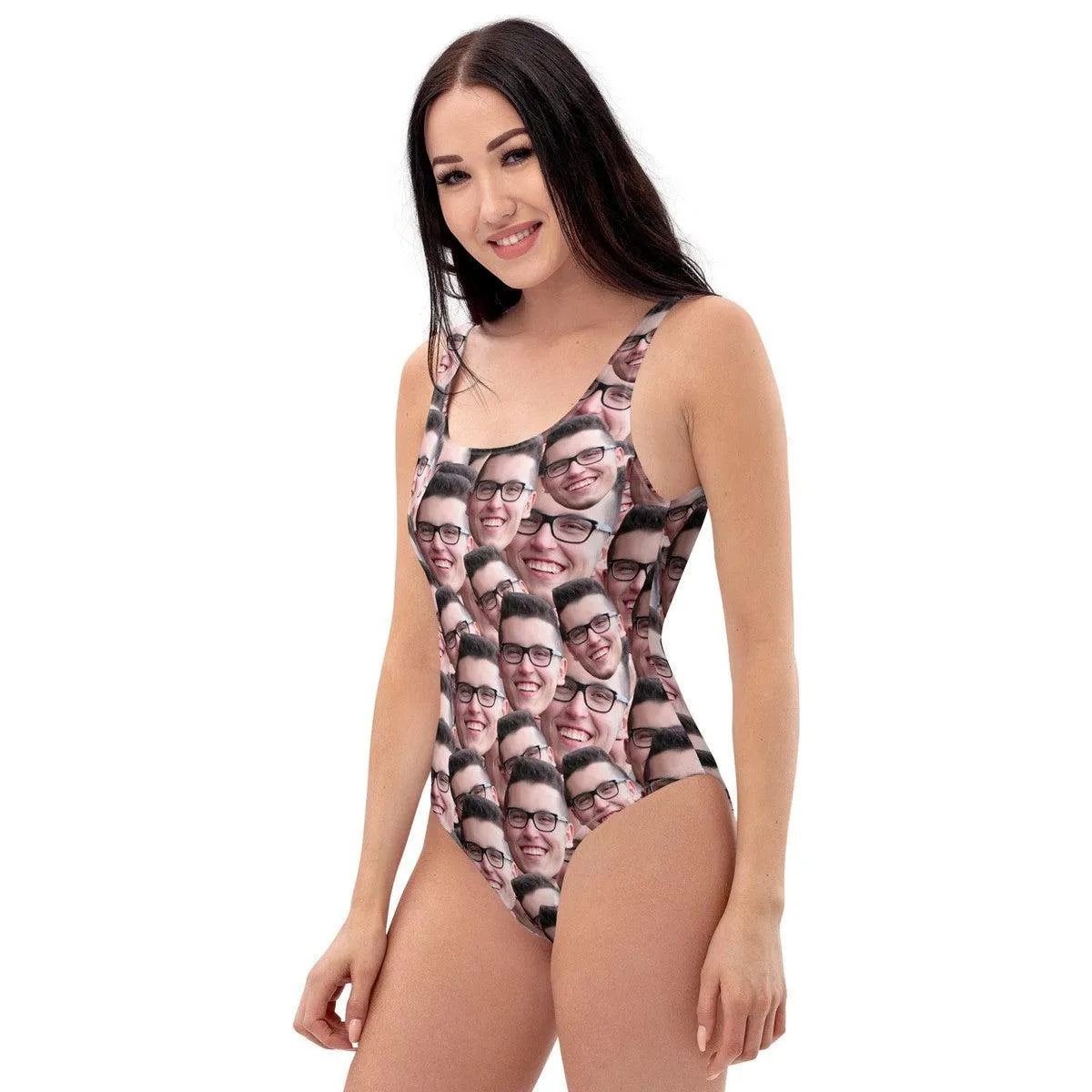 Custom Crazy Face Swimsuit