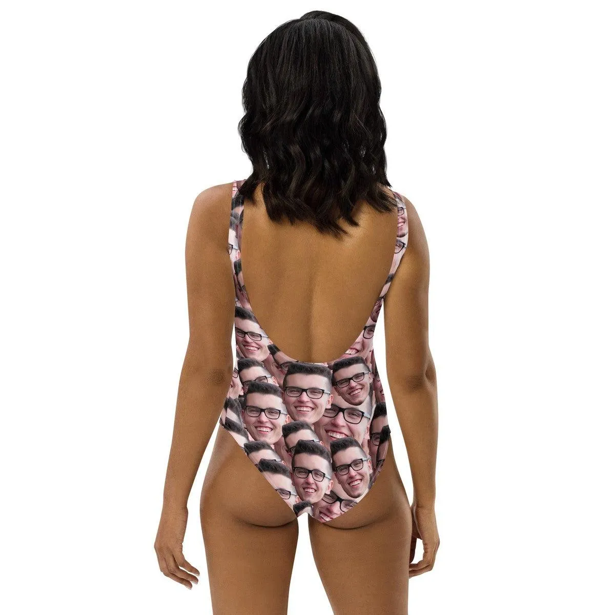 Custom Crazy Face Swimsuit