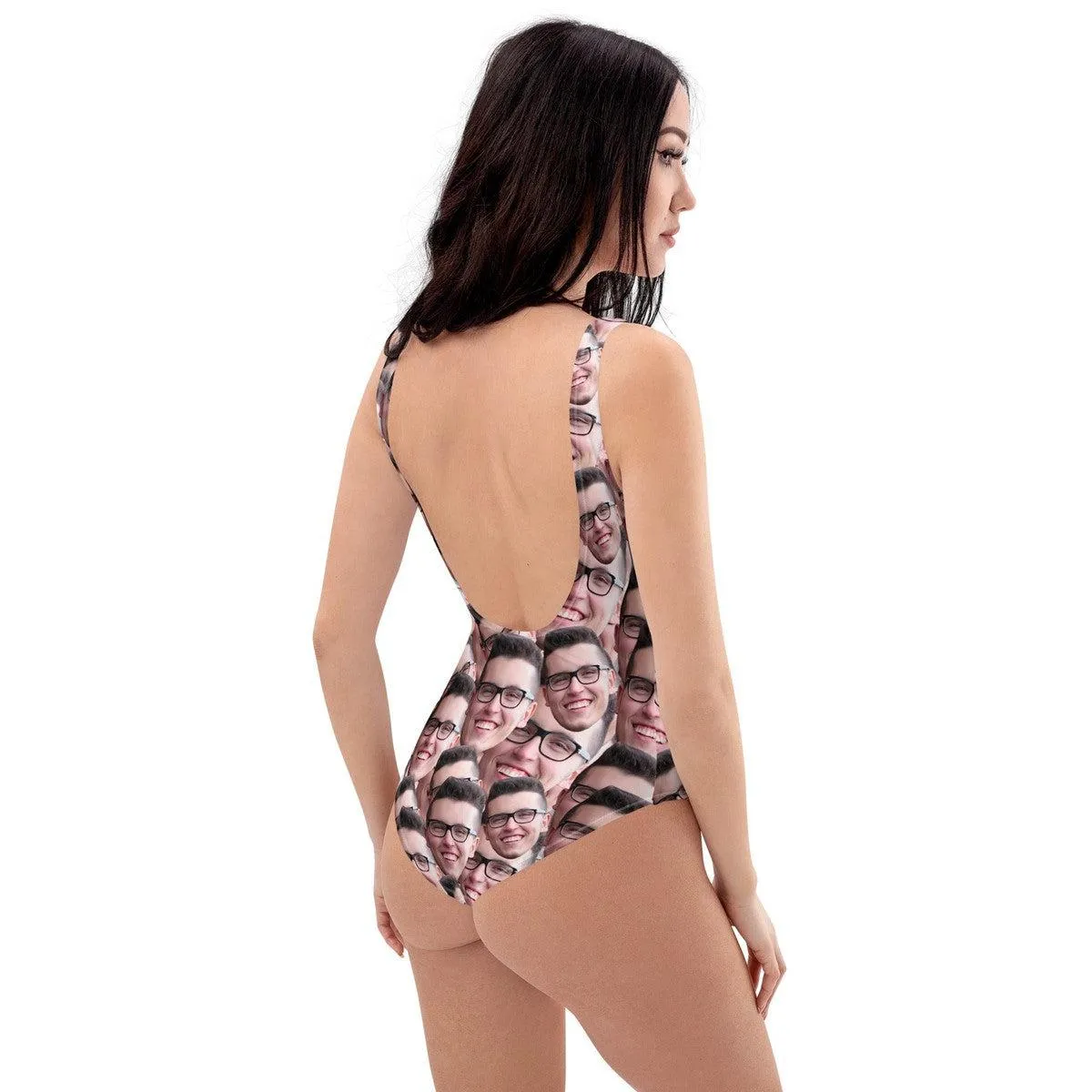 Custom Crazy Face Swimsuit