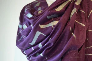 Custom Elohai N'shamah shawl, אלהי נשמה שנתת בי Hebrew My God the soul you have given me is pure Tallit Prayer Custom Script Scarf
