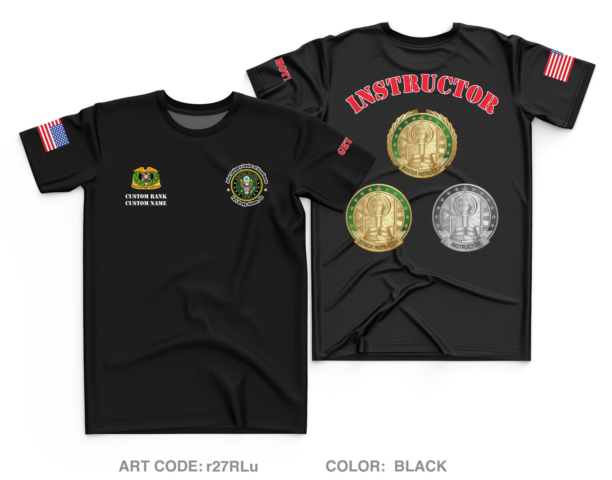 CUSTOM JCCOE, 266th QM BN, 23rd QM BDE Core Men's SS Performance Tee - r27RLu