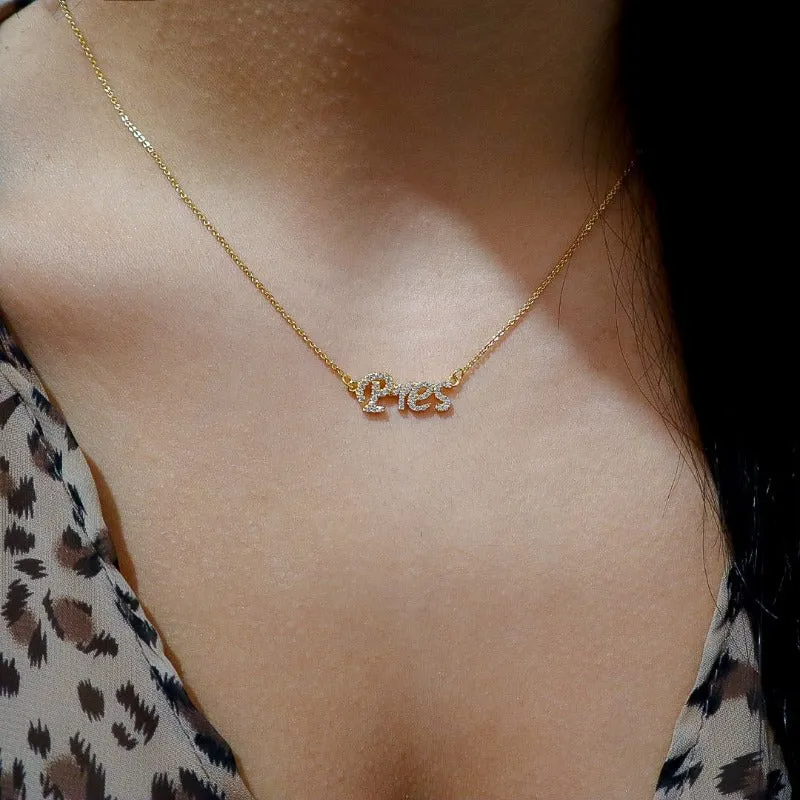 Custom Mini Name Necklace