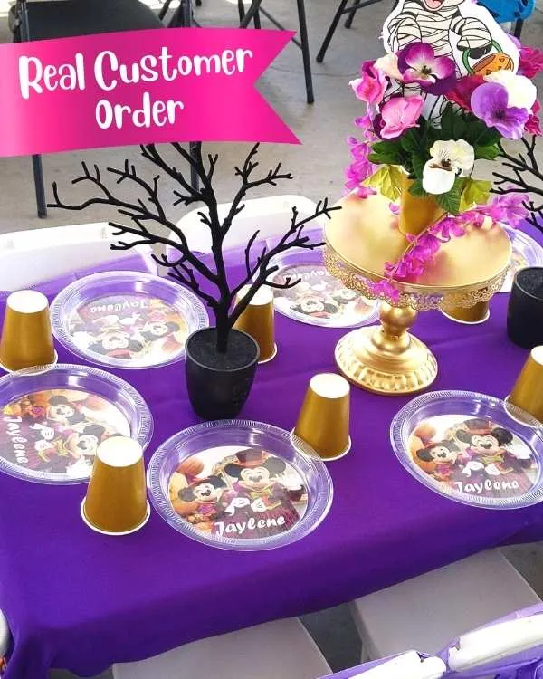 Custom Party Plates (12pcs.)