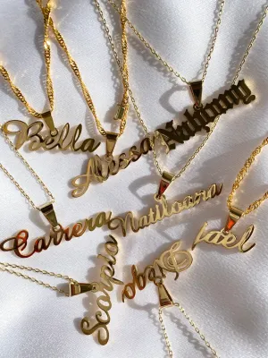 Custom Personalized Necklace
