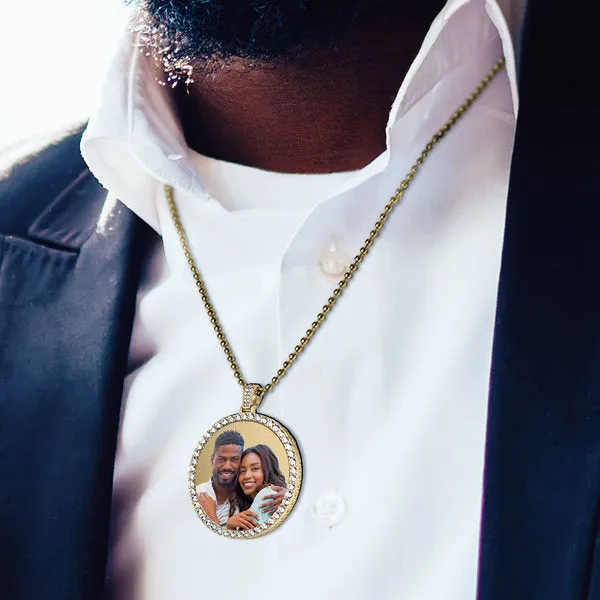Custom Picture Pendant Necklace