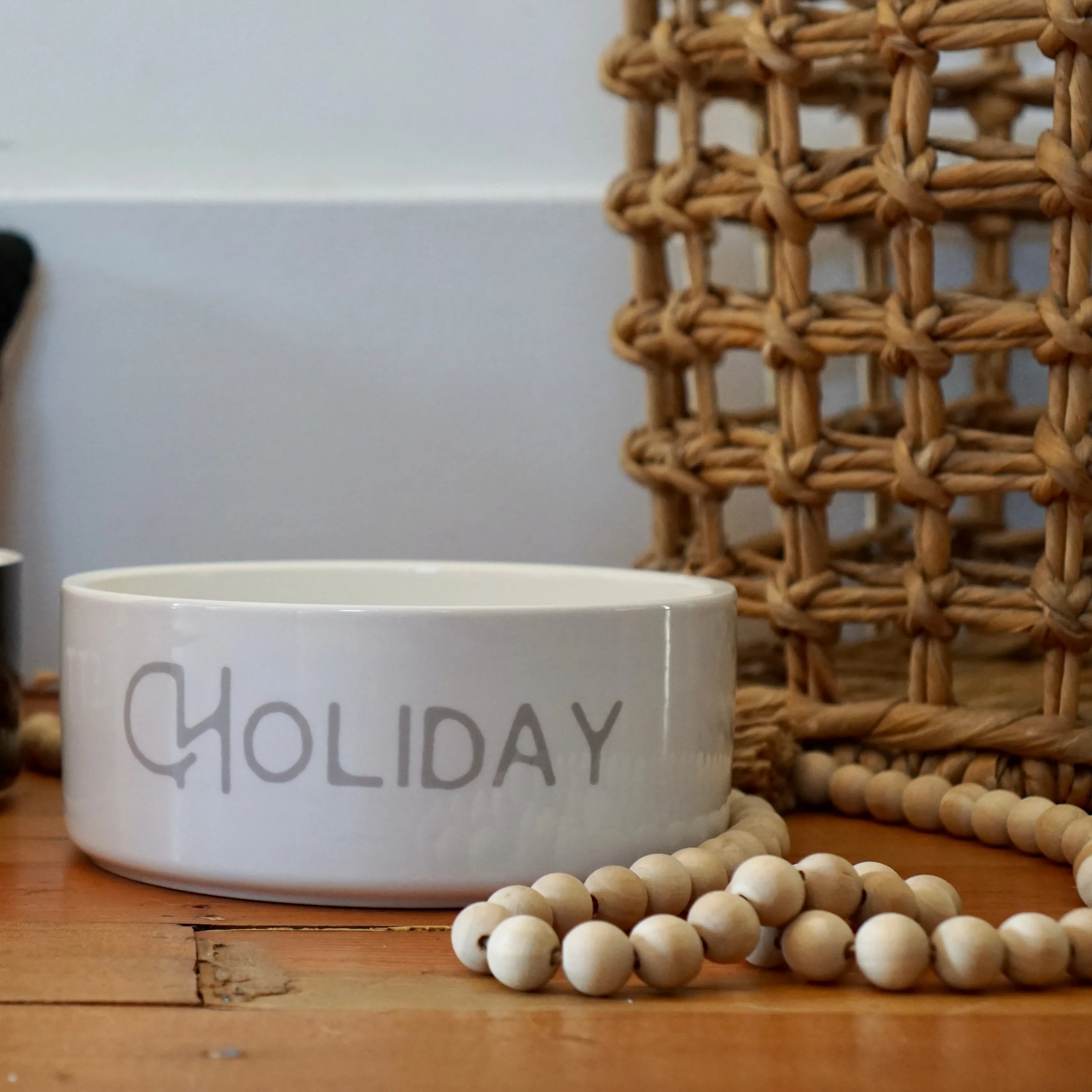 Custom Solid Color Dog Bowl
