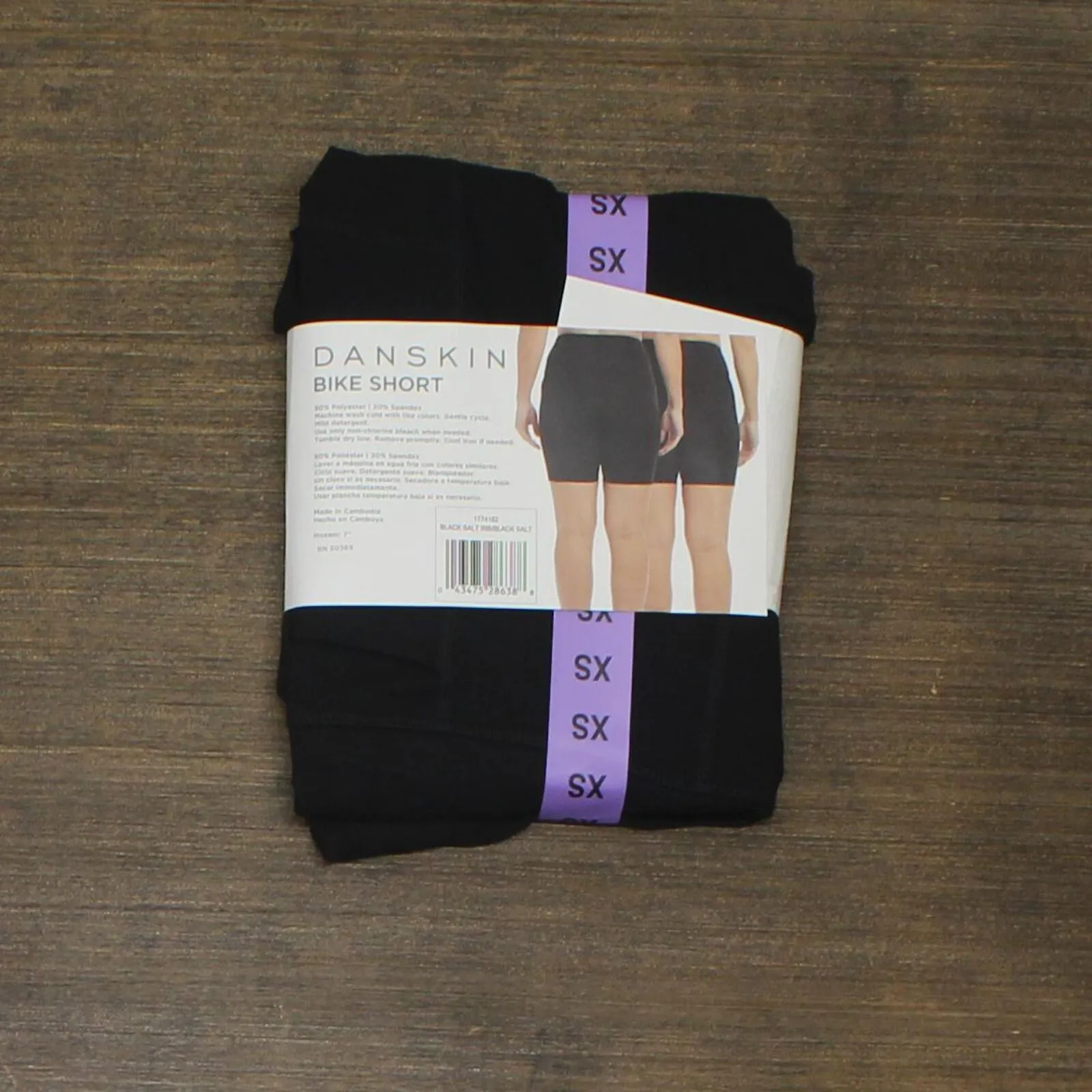 Danskin Womens 2 Pack Midweight Bike Short 1774182