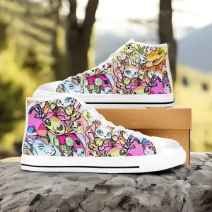 Digimon Adventure Shoes High Top Sneakers for Kids and Adults