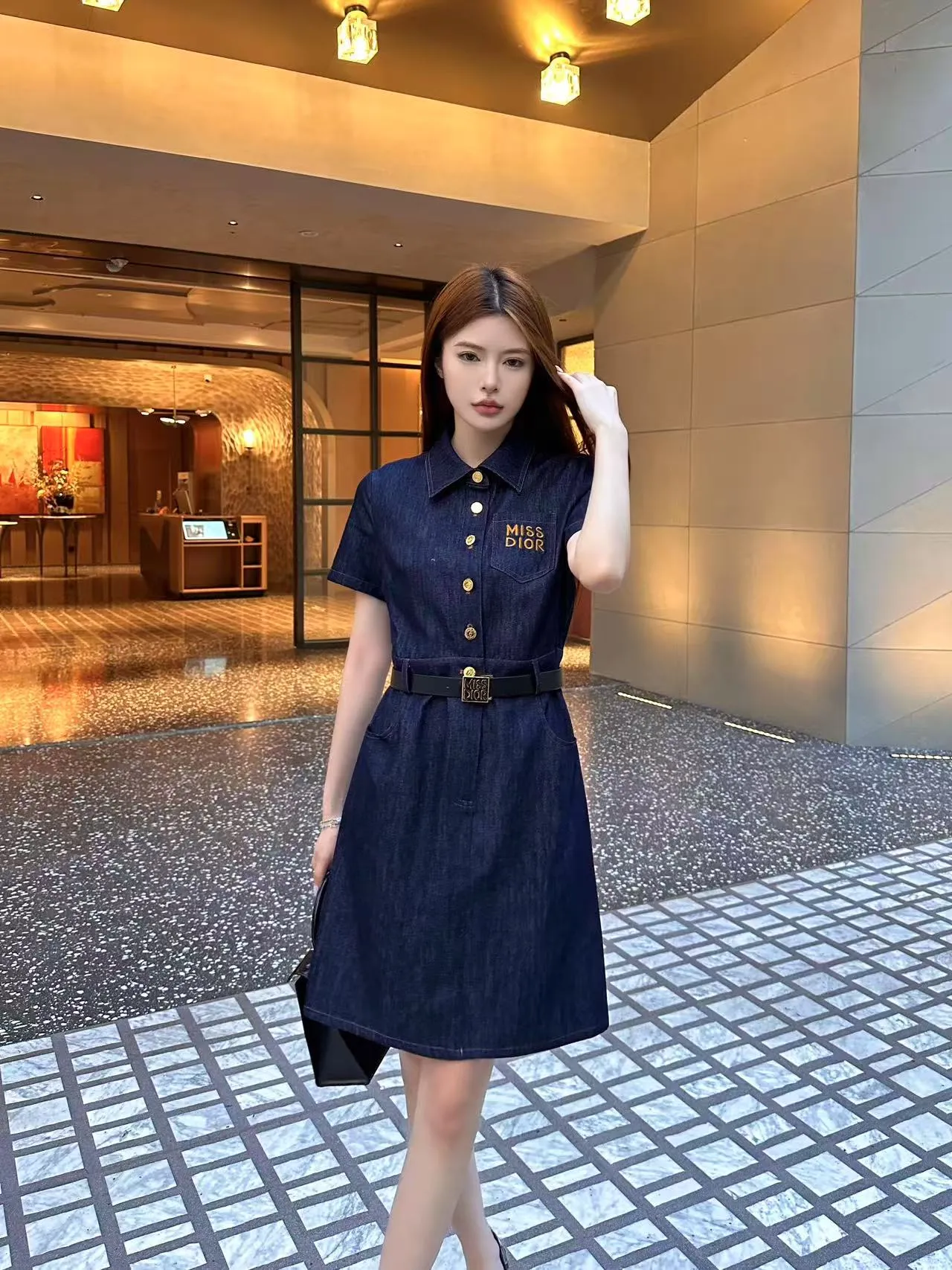DO 25 new denim dress