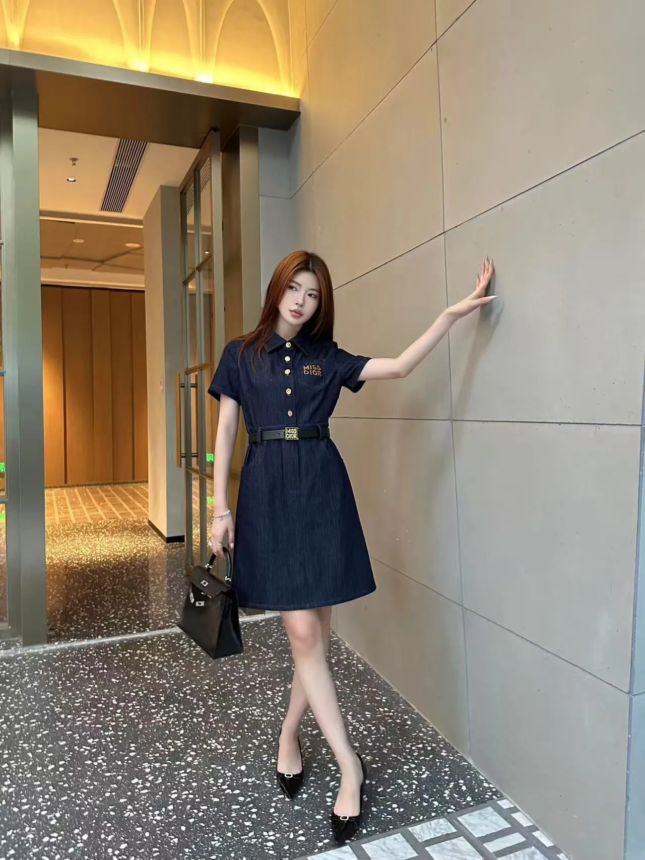 DO 25 new denim dress