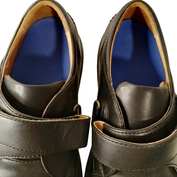 Dr. Comfort Frank Mens 12W Dress Shoe Loafer Black Leather Diabetic Orthopedic•