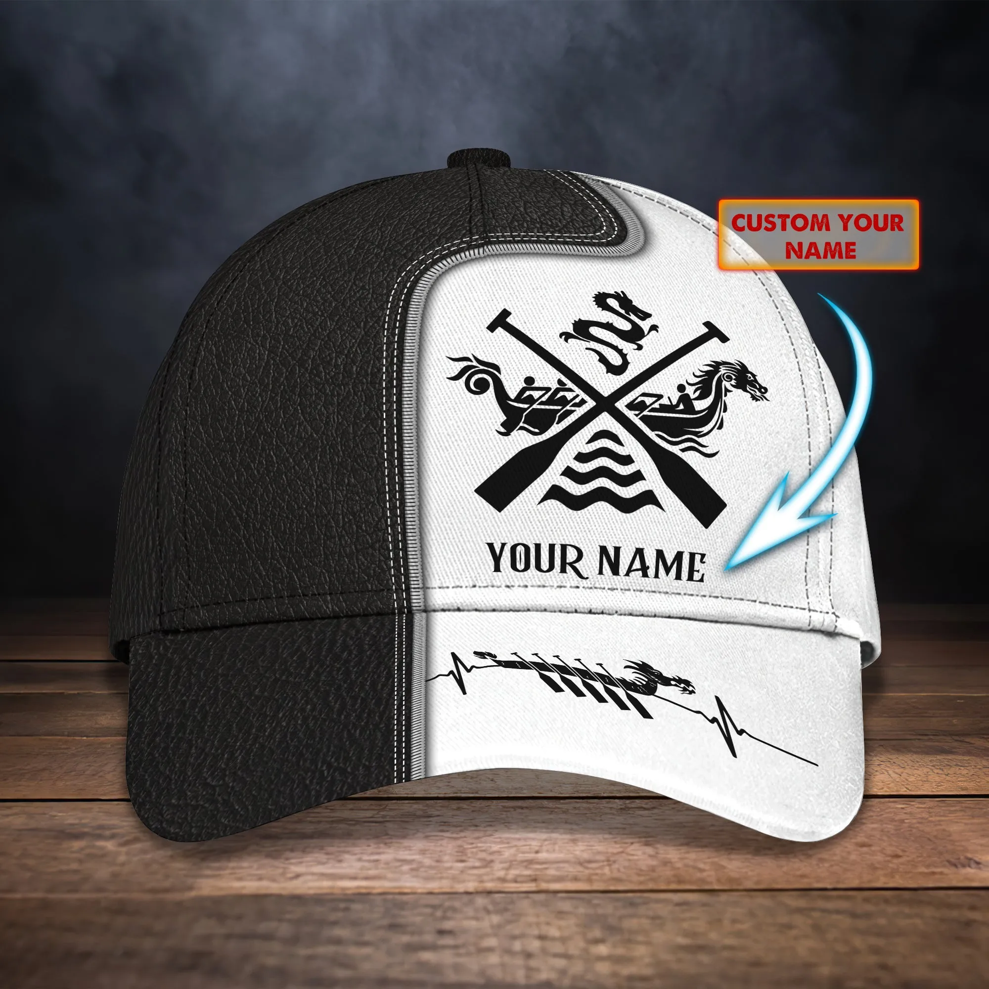 Dragon Boat - Personalized Name Cap - Mitru