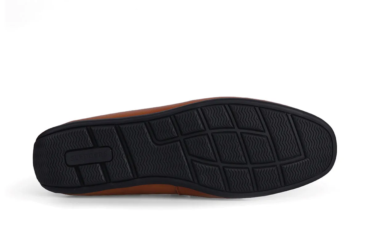 Duchesne Ribboned Driving Shoe - Brown