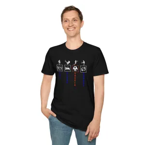 Eat Sleep Soccer Repeat Unisex Softstyle T-Shirt