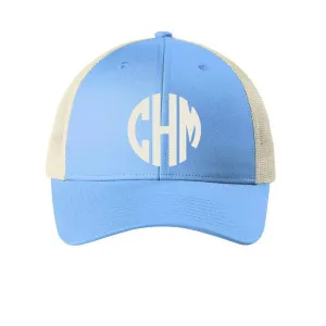 Embroidered Monogrammed Trucker Cap