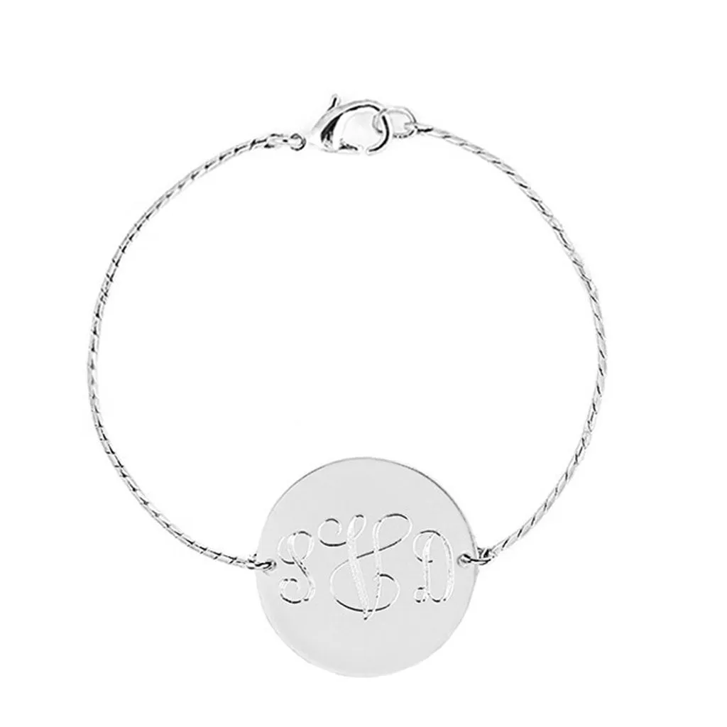 Engravable Chain Bracelet