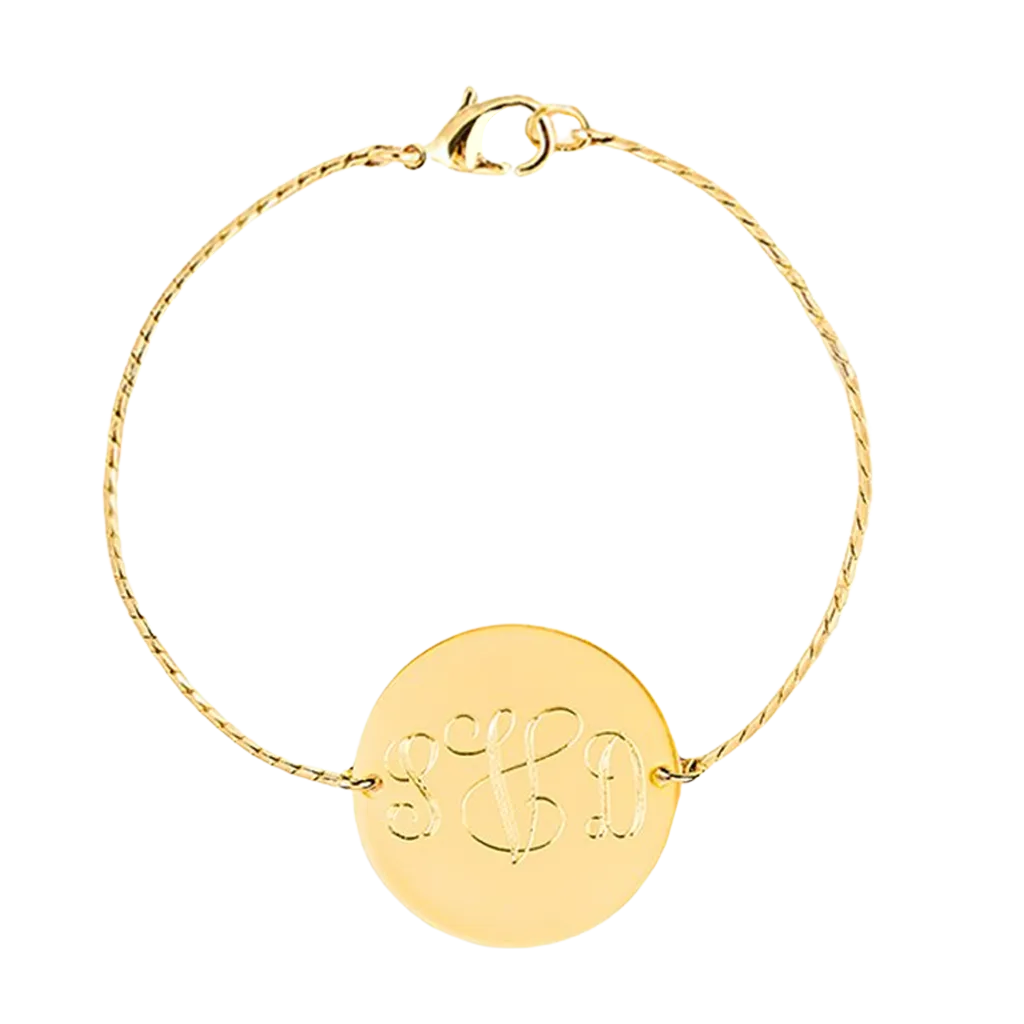 Engravable Chain Bracelet