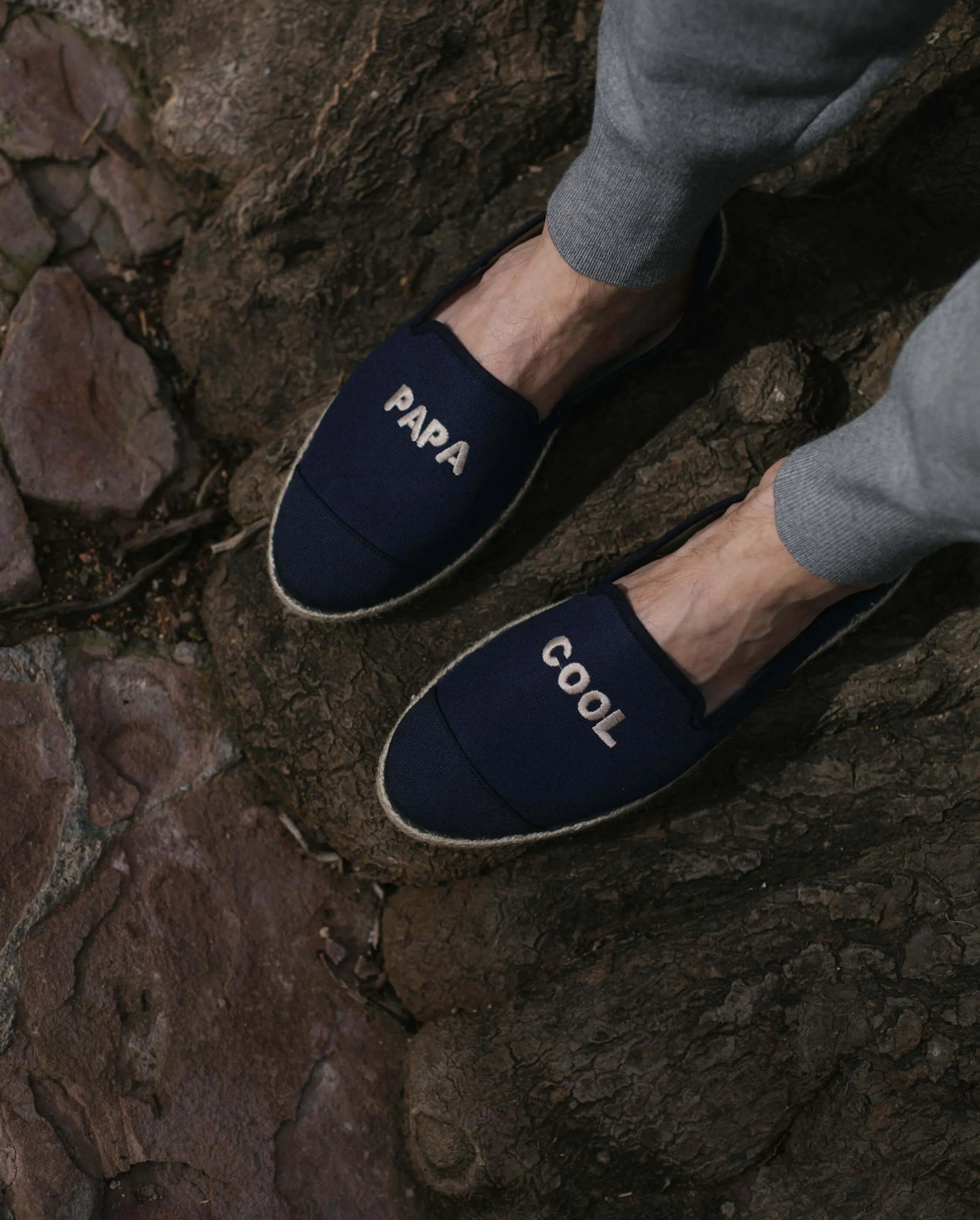 Espadrille homme Papa Cool, collab' x émoi émoi