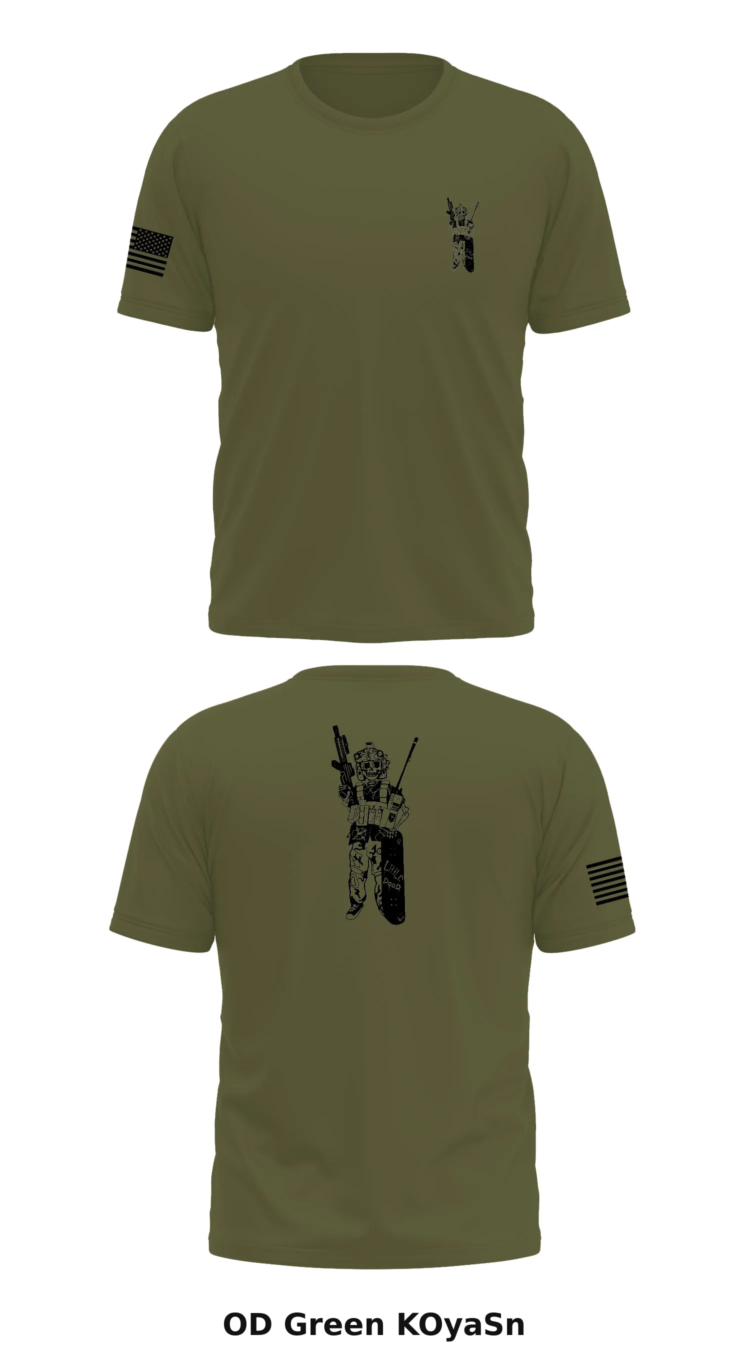 F Co, 2 BN, 8th MARDIV Store 1 Core Men's SS Performance Tee - KOyaSn