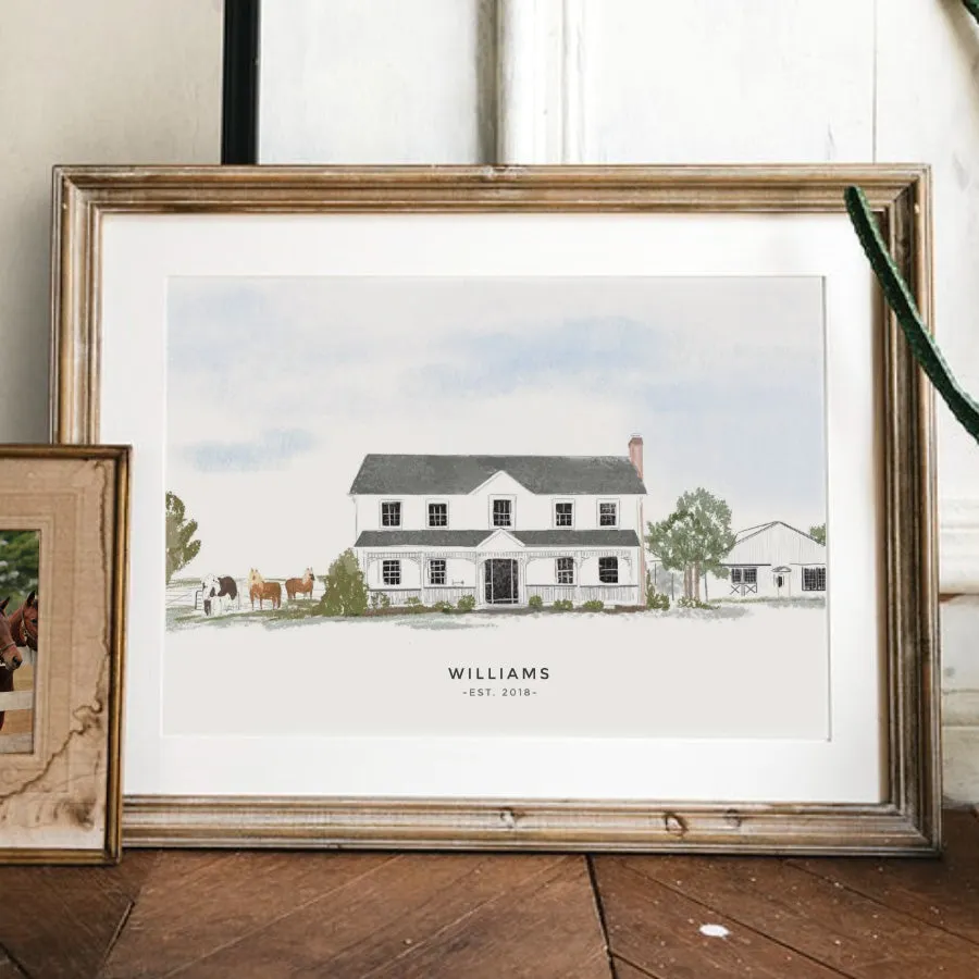 FAMILY HOME - Custom Artwork