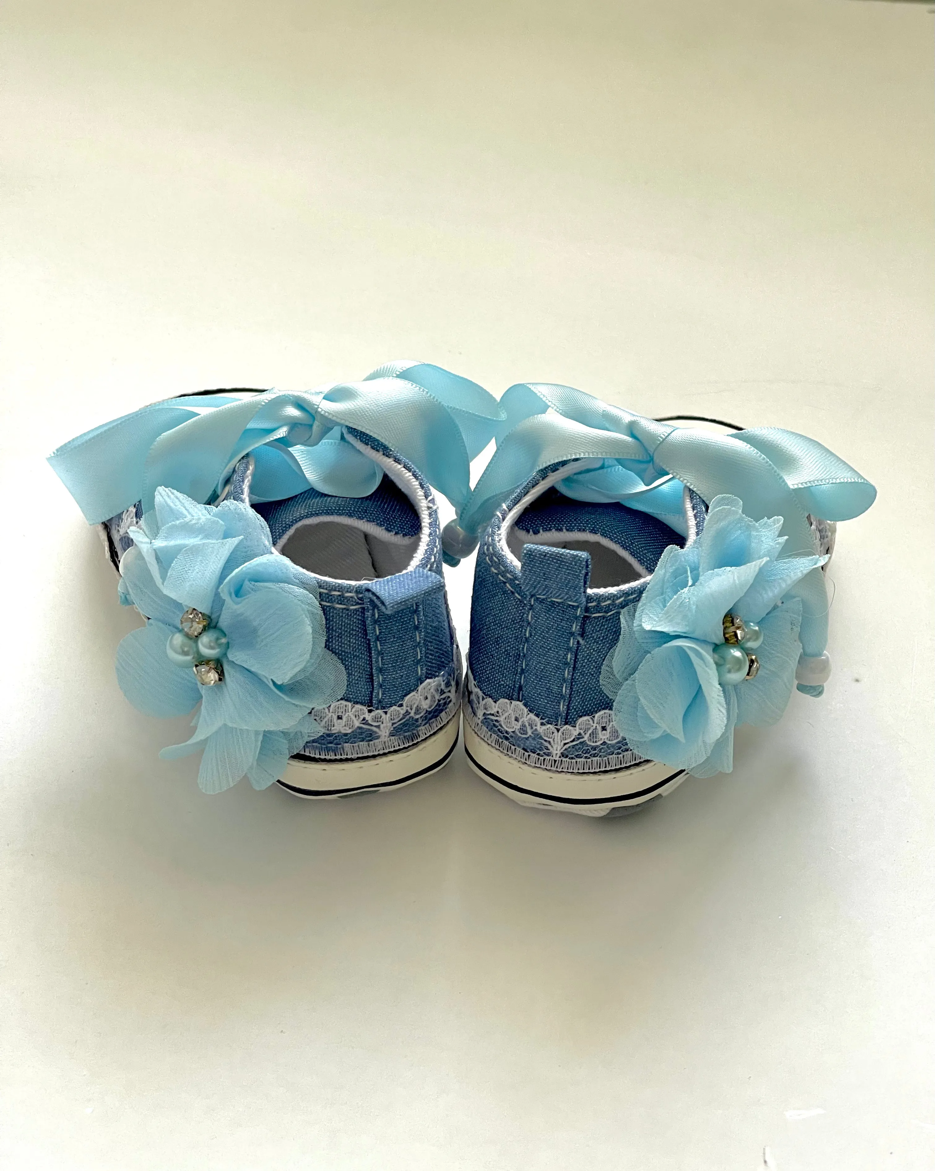 Fancy High Top Baby Girls Tennis shoes