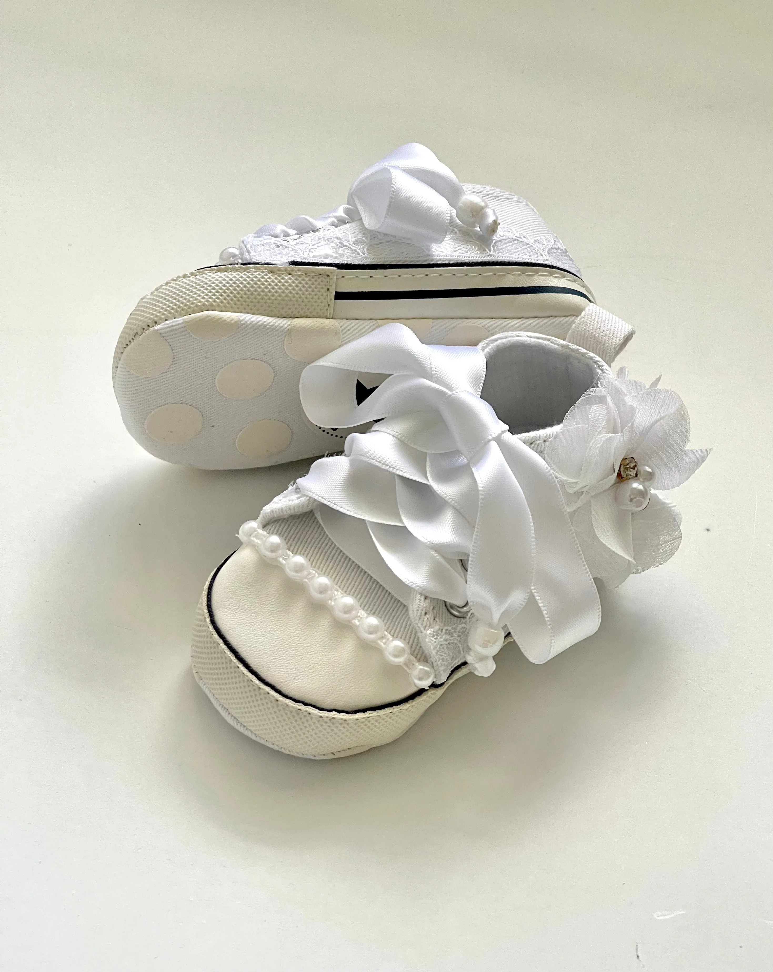 Fancy High Top Baby Girls Tennis shoes