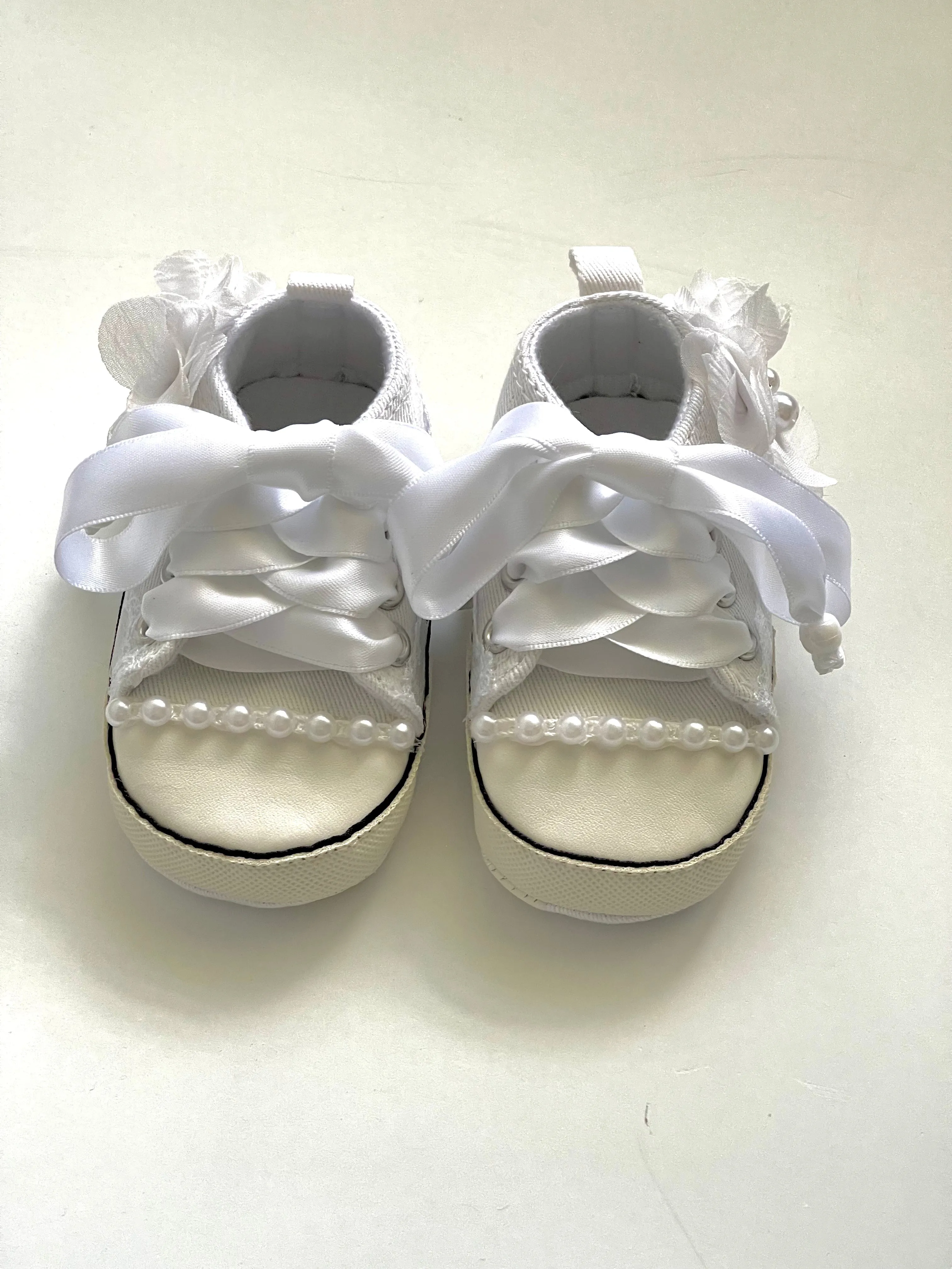 Fancy High Top Baby Girls Tennis shoes