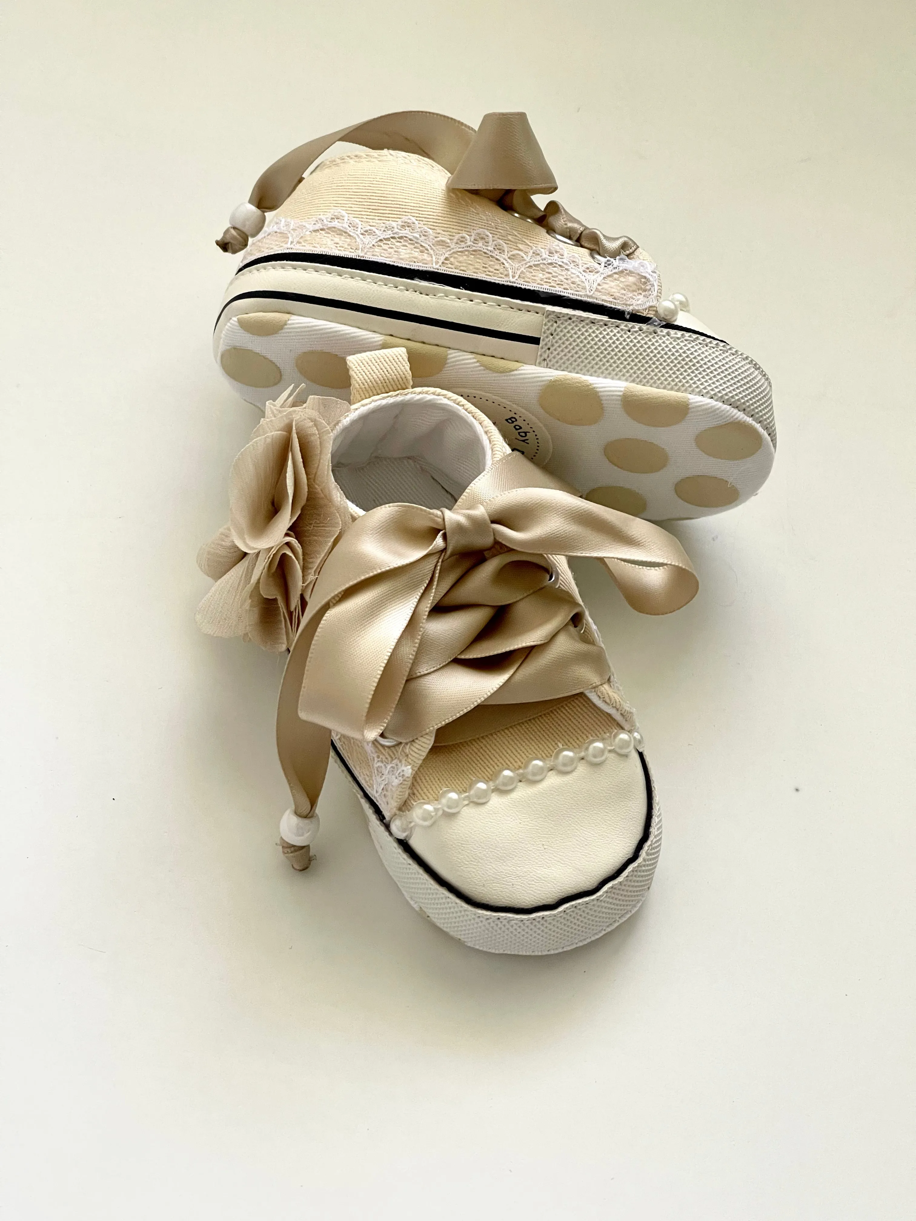 Fancy High Top Baby Girls Tennis shoes