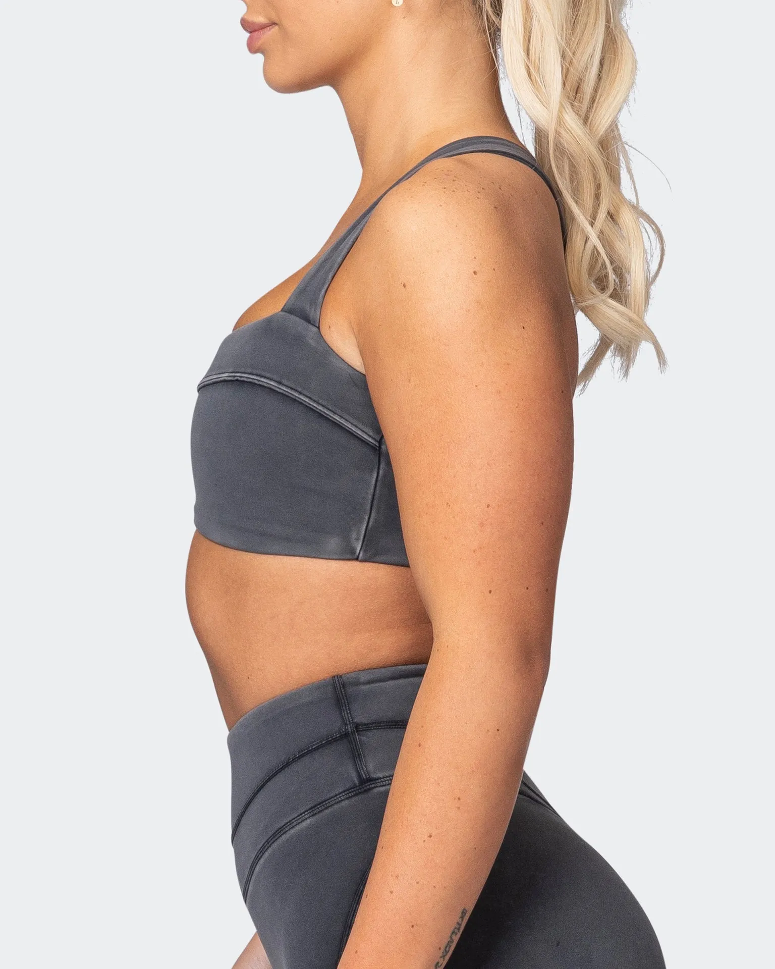 Finesse Bralette - Washed Black