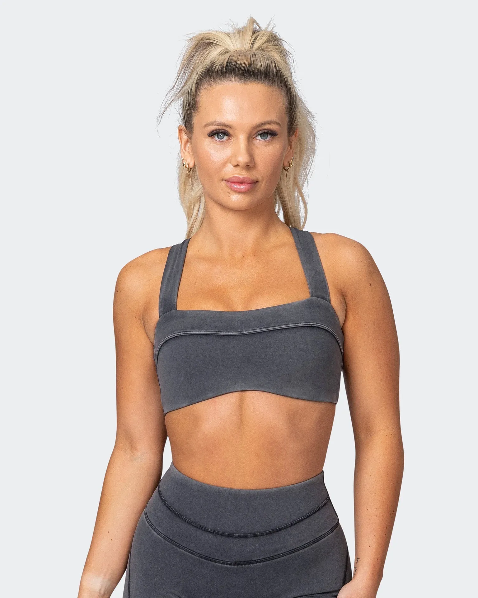 Finesse Bralette - Washed Black