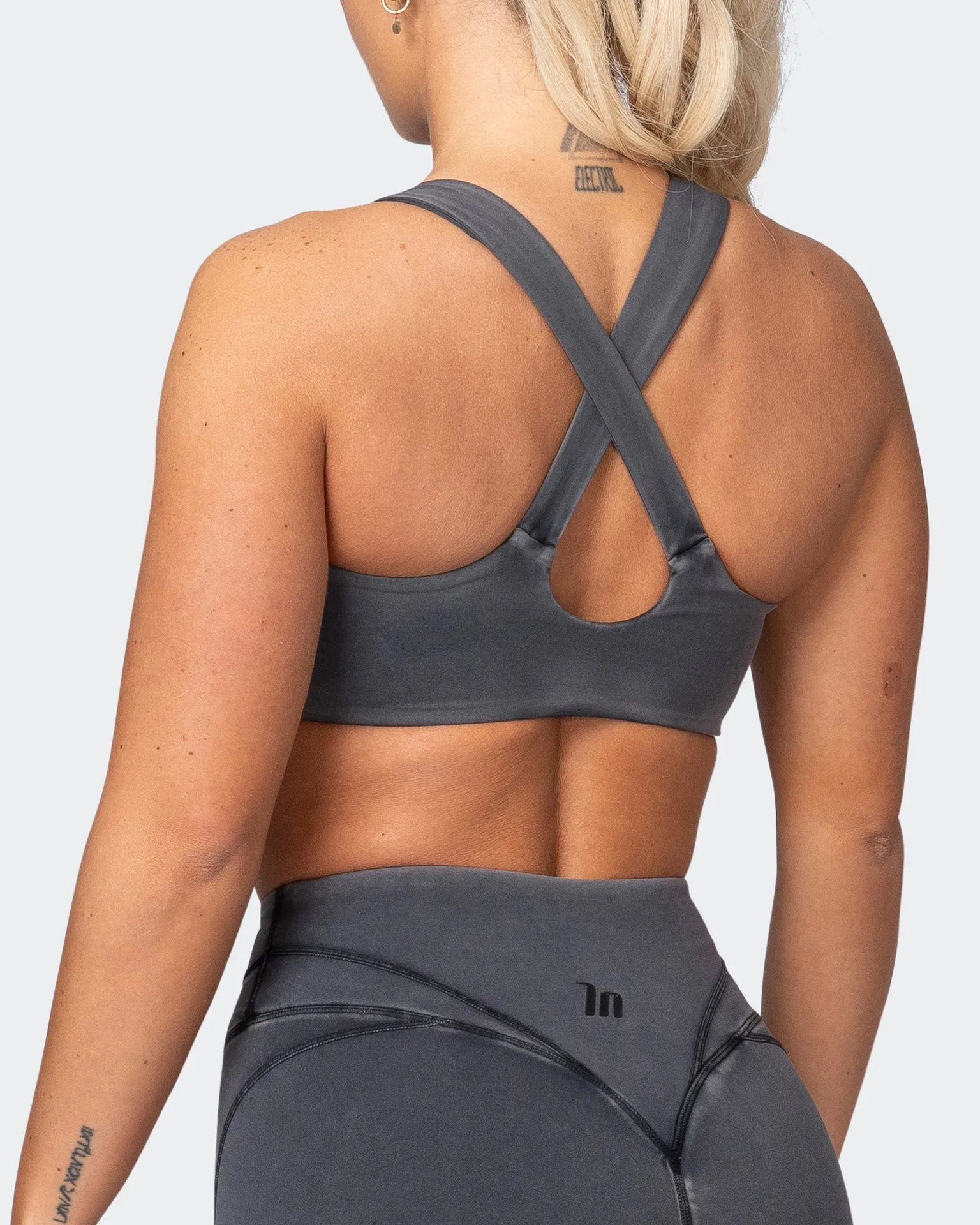 Finesse Bralette - Washed Black