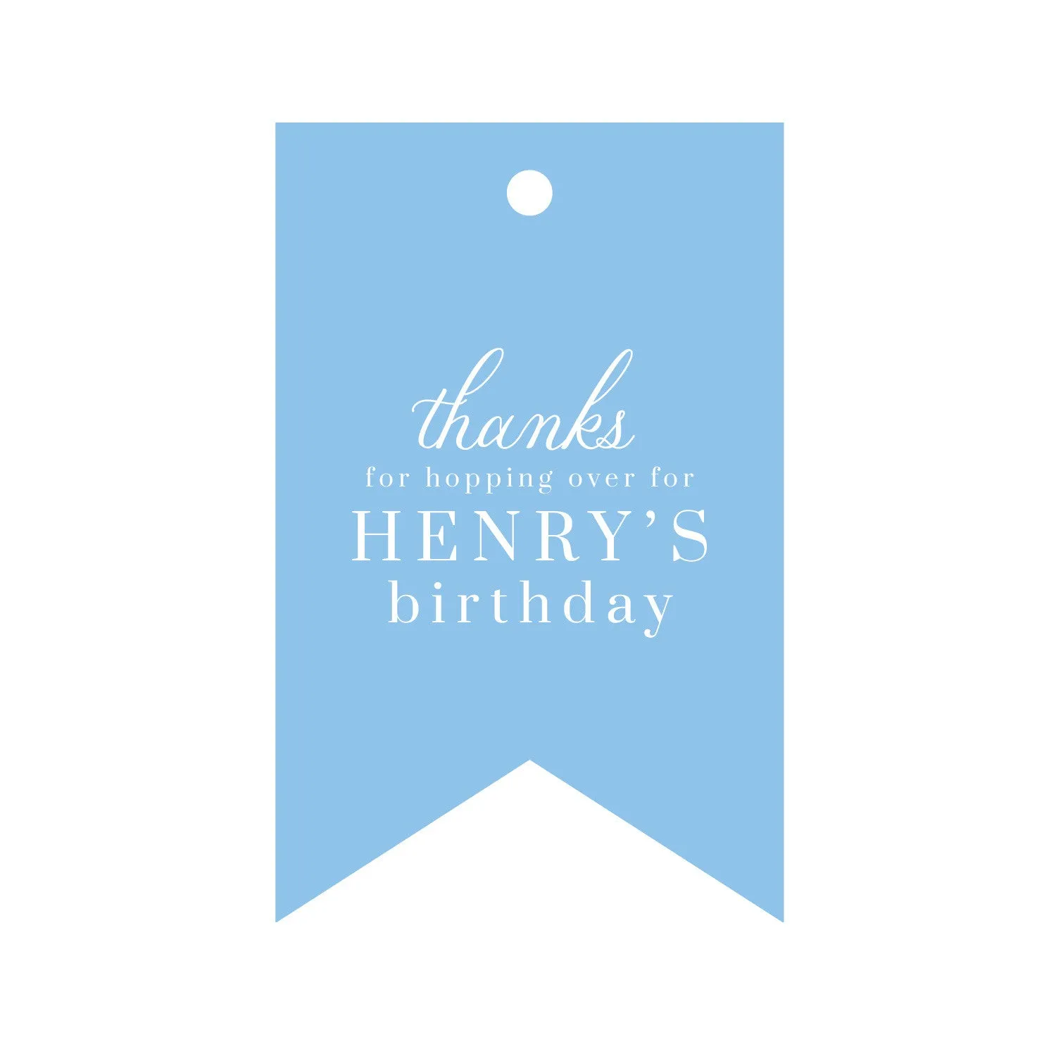 Foil Gift Tag - T156