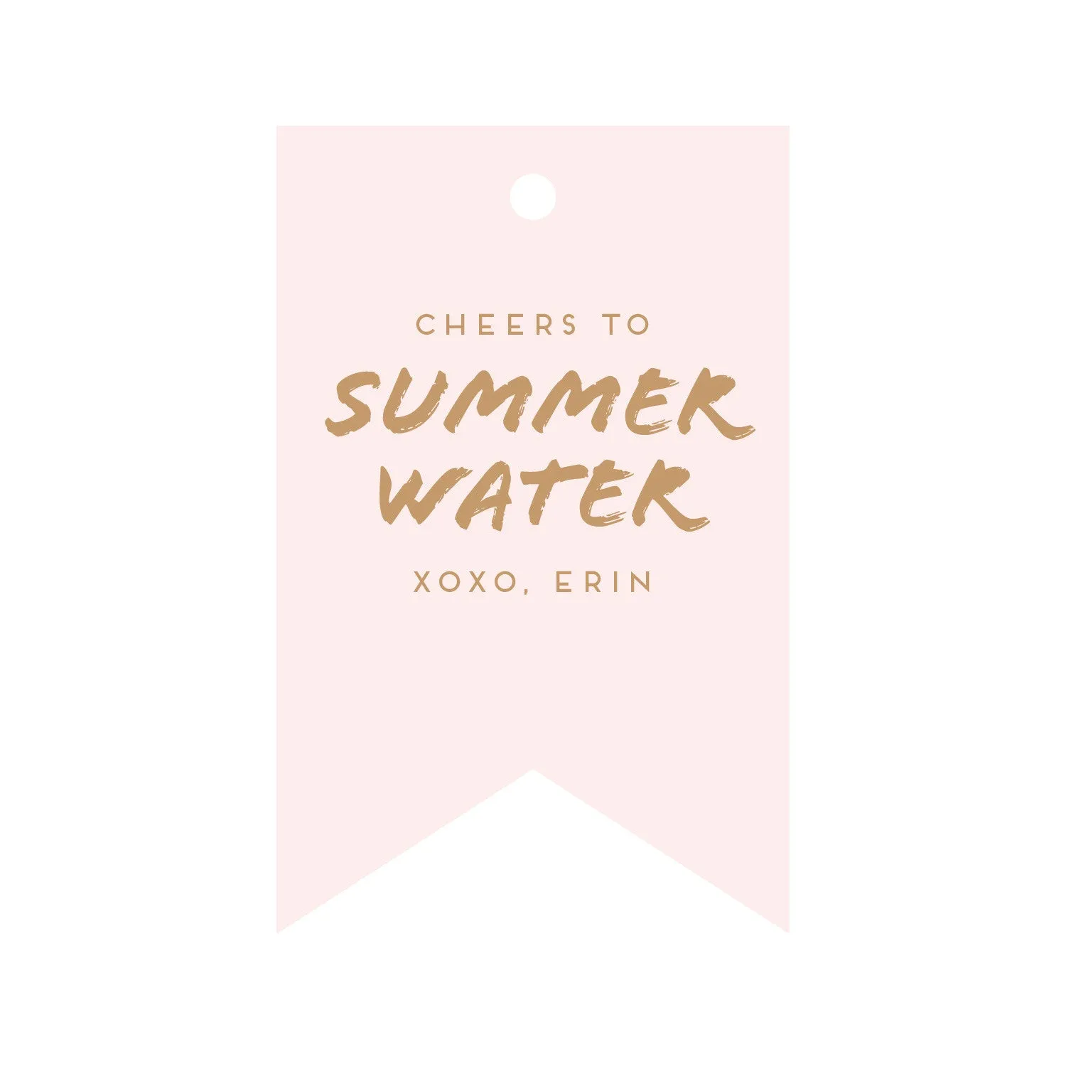 Foil Gift Tag - T171