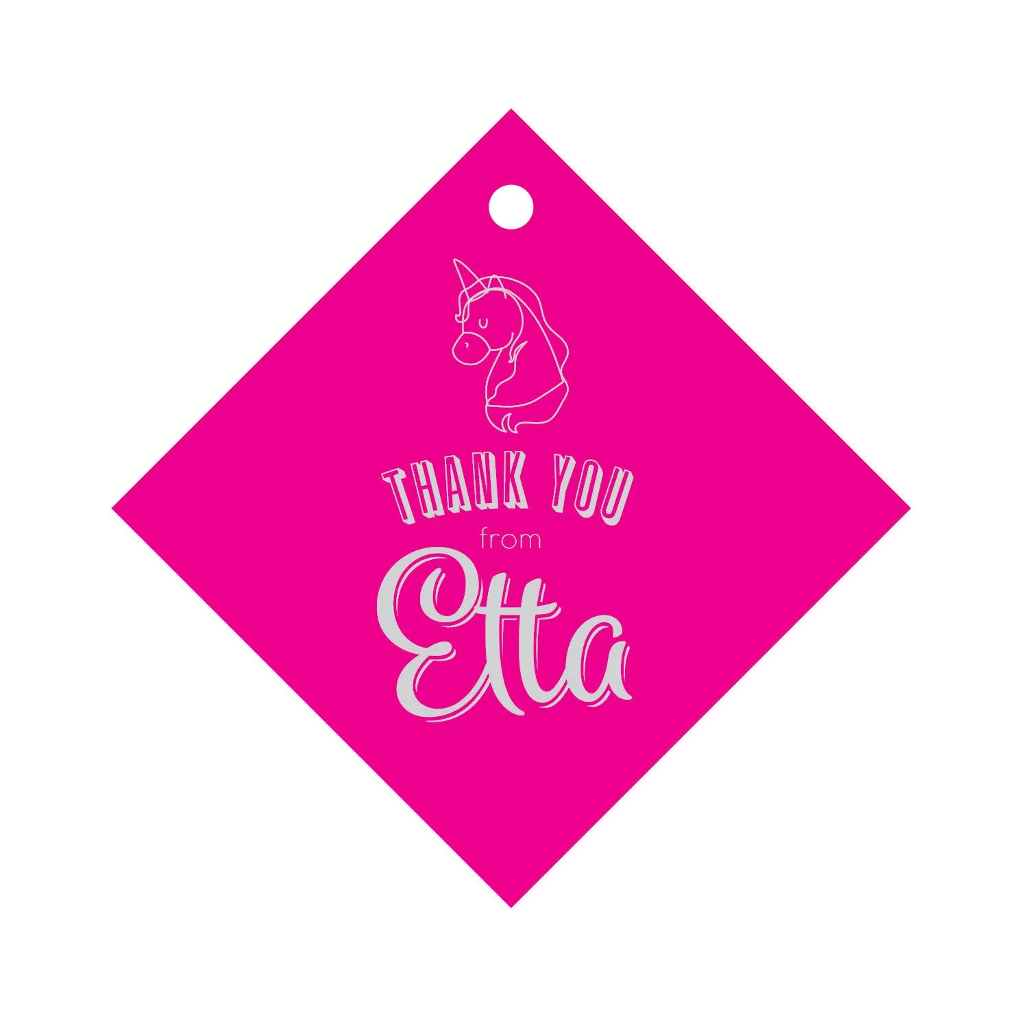 Foil Gift Tag - T174
