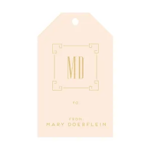 Foil Gift Tag - T187