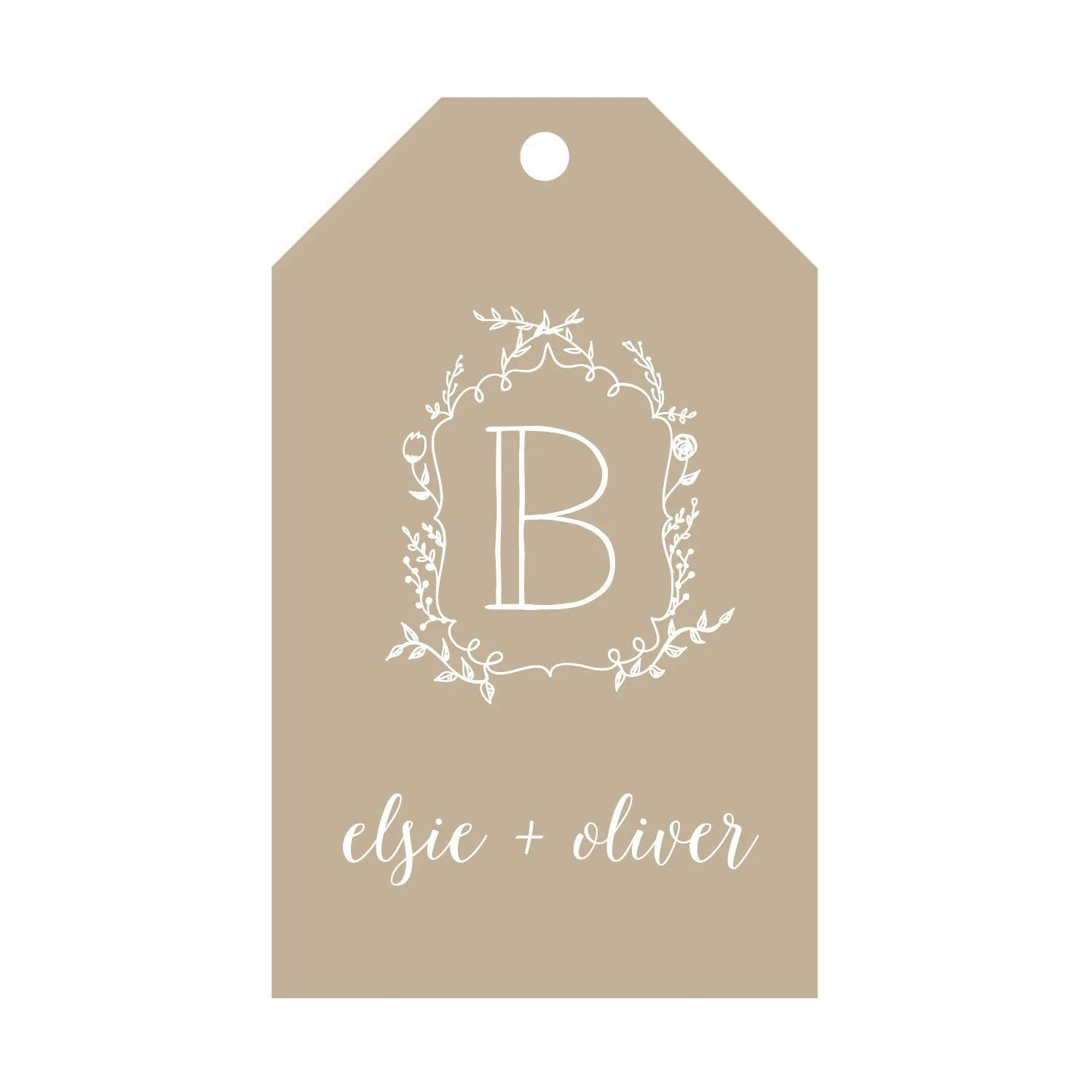 Foil Gift Tag - T54