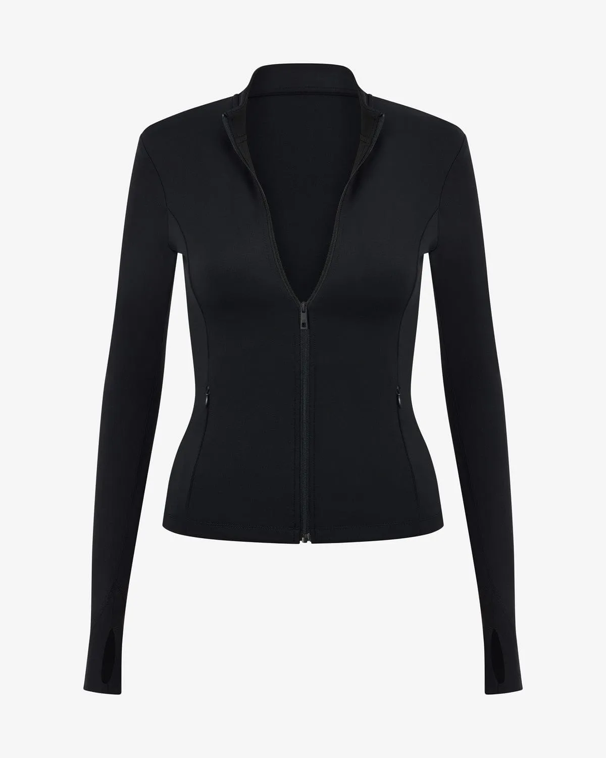 Freedom Pocket Zip Up Jacket | Black