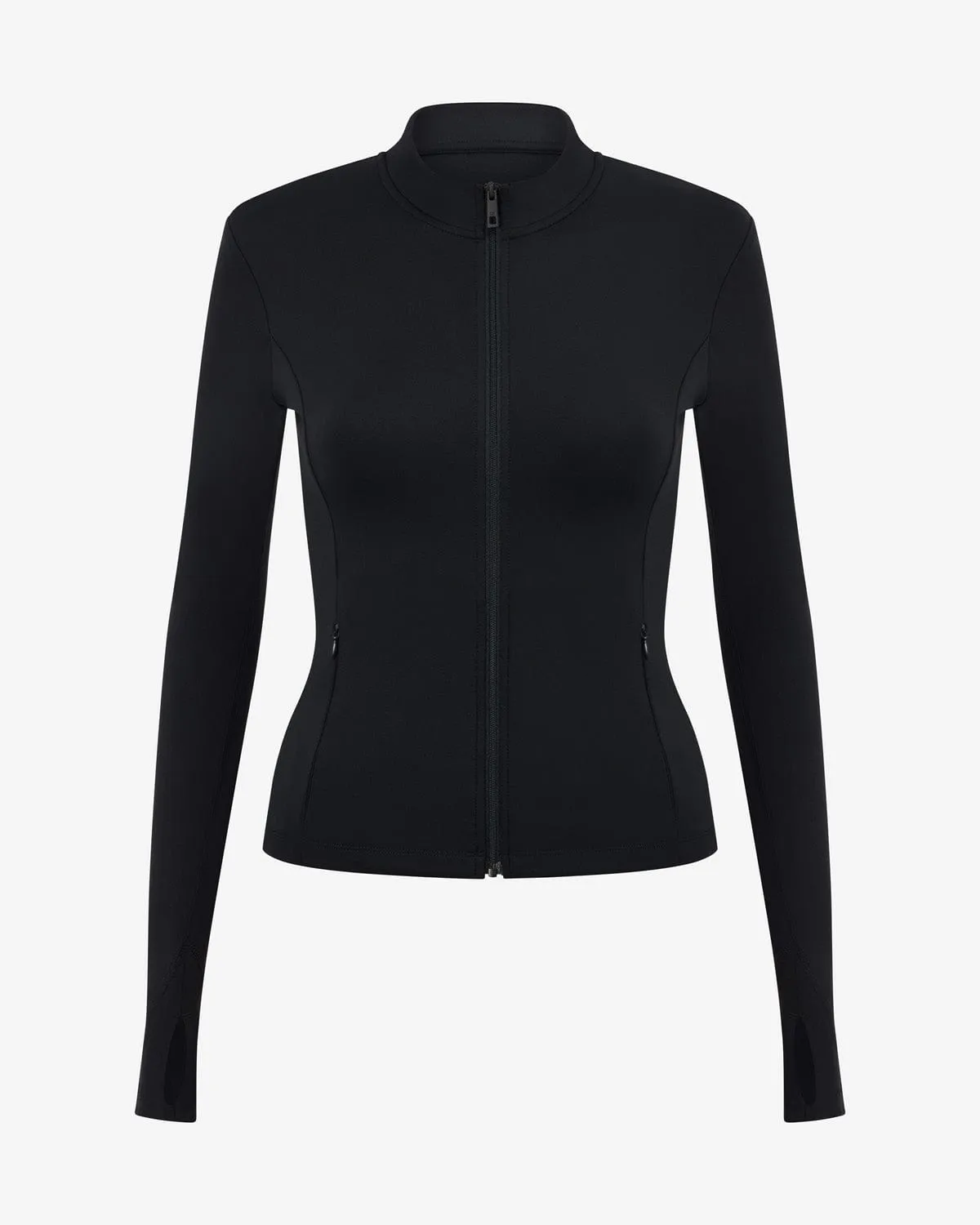 Freedom Pocket Zip Up Jacket | Black