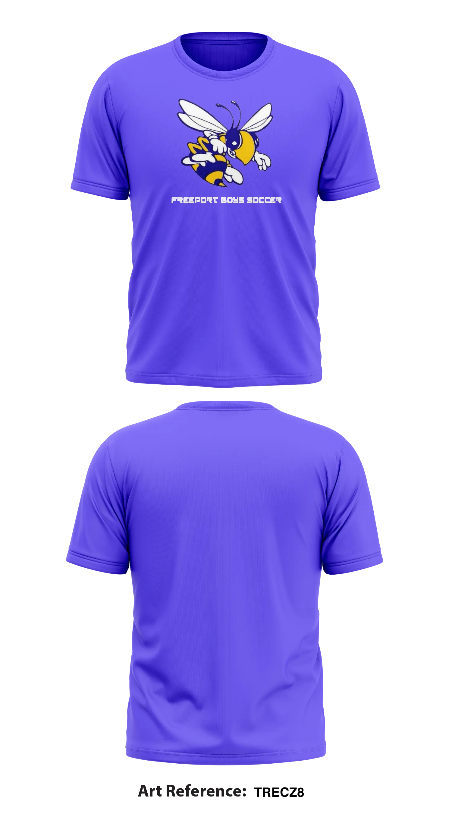 Freeport Boys Soccer Store 1 Core Men's SS Performance Tee - tReCz8