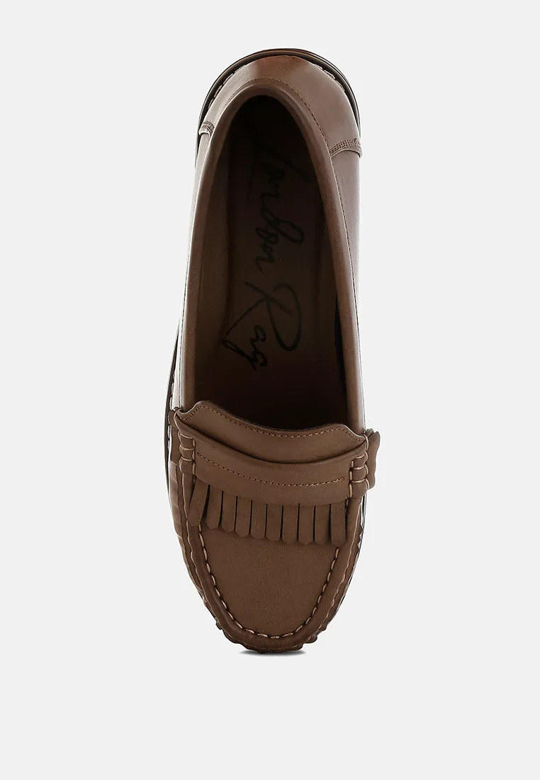 Fringed Nubuck Loafers


 By RUW