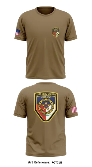 Ft Bend Fire Store 1 Core Men's SS Performance Tee - fqTCje