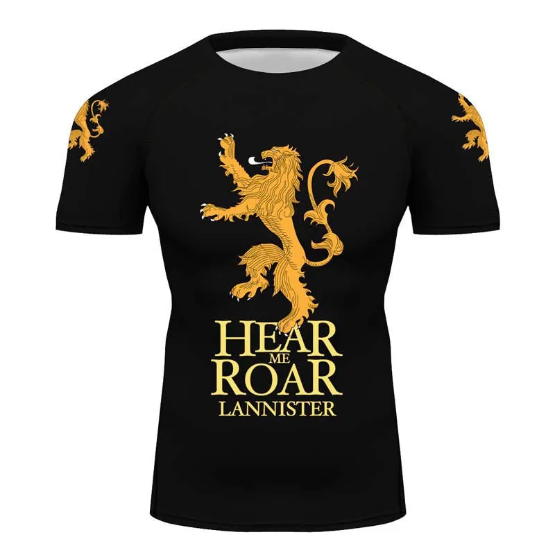 Game of Thrones House Lannister Longsleeve Running Baselayer