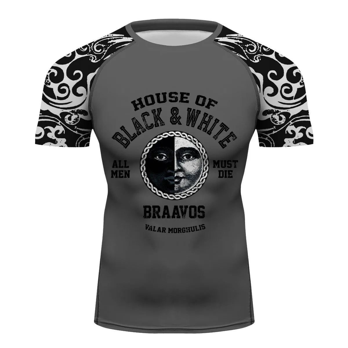 Game of Thrones House Martell Full Printing T-shirt Gym Sport Faceless Men