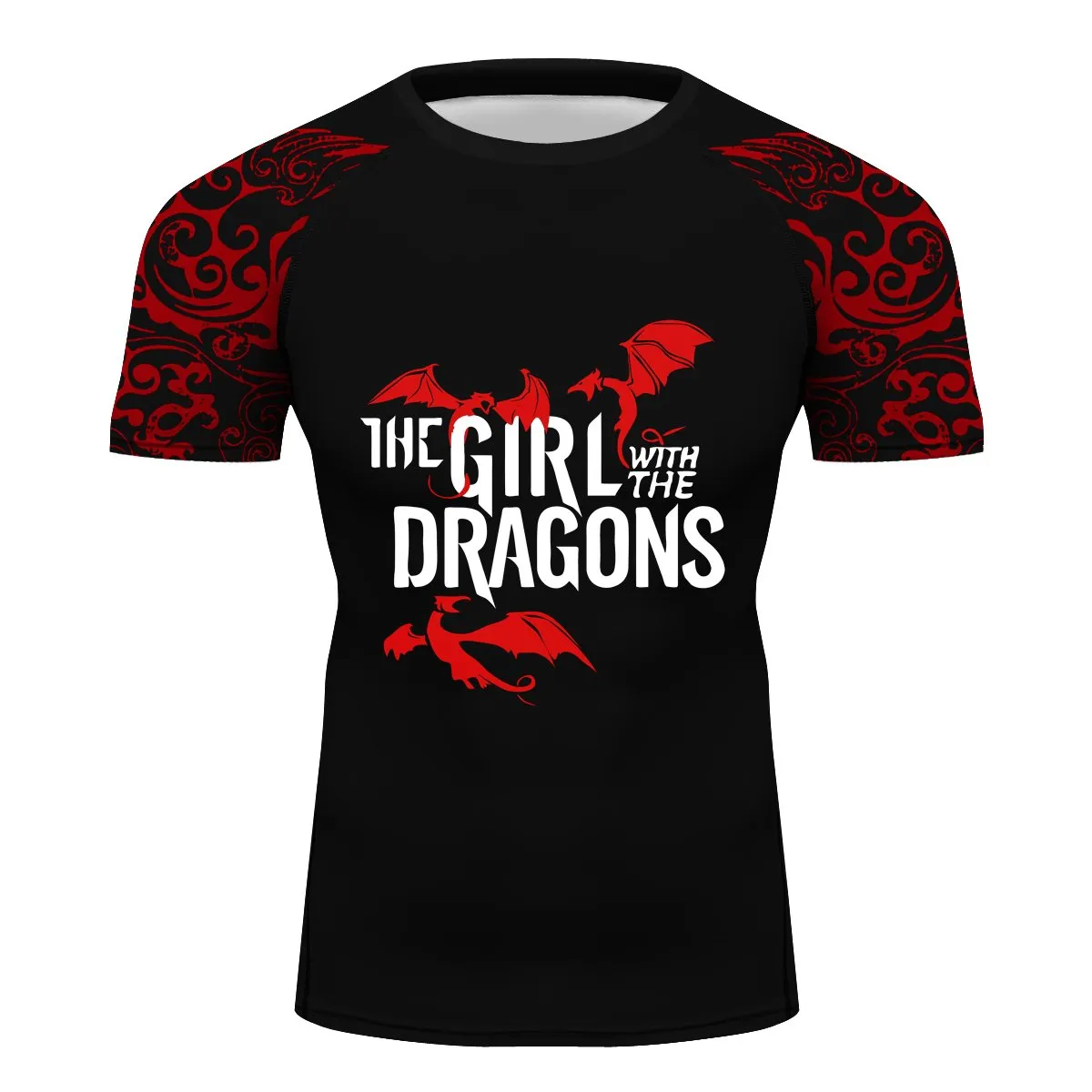 Game of Thrones House Targaryen Short Sleeve Jiu Jitsu Tee Top