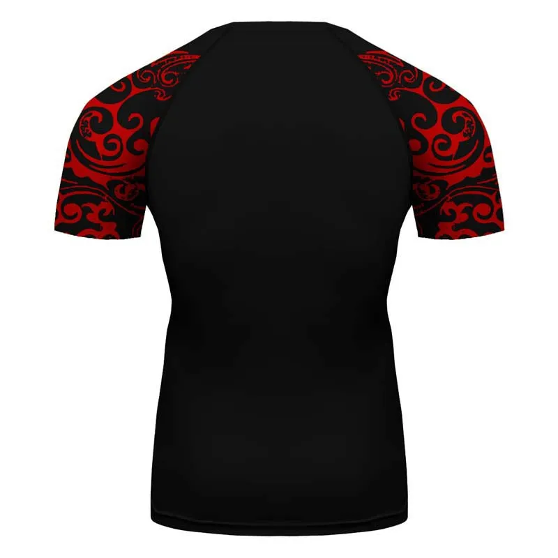 Game of Thrones House Targaryen Short Sleeve MMA BJJ Fitness Running Cycling Use Tee